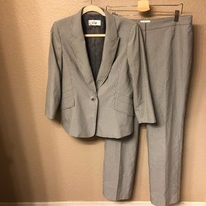 Pin Stripe Suit set